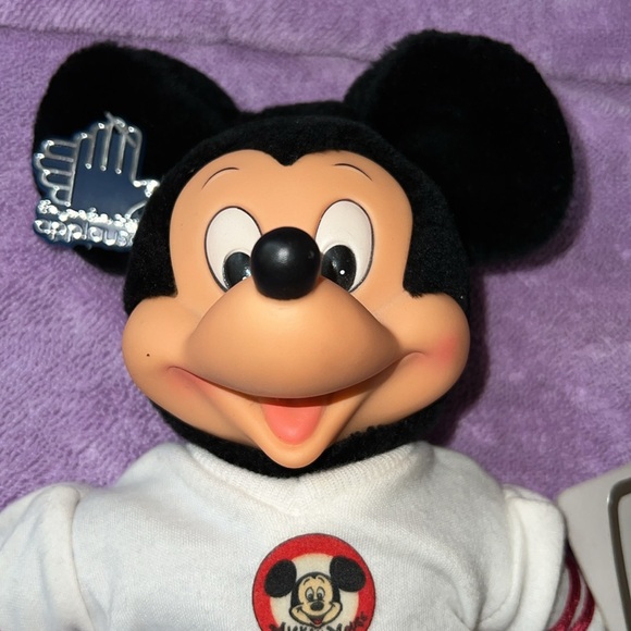 Disney Preowned vintage Applause Dress-Ups Mickey Mouse Mouseketeer - Picture 1 of 8